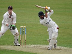 Aman batting